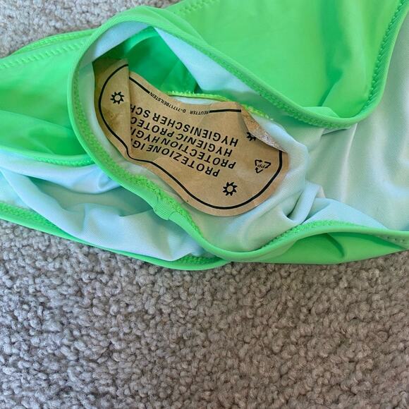 Meyeeka Bathingsuit Womens Size Small Neon Sexy Monokini One Piece Summer NEW - Picture 6 of 7